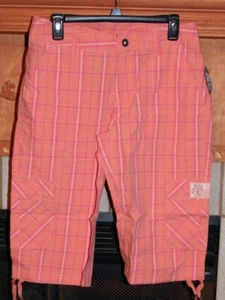 10 pantalones cortos cargo Life Is Good naranja Journey para mujer nuevos con etiquetas - Imagen 1 de 8