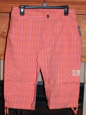 10 NWT Women's Life Is Good Orange Journey Cargo Shorts - Image 1 of 4