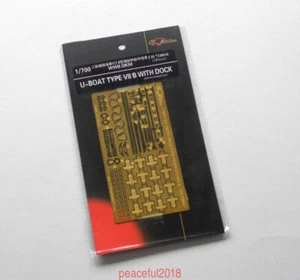 Flyhawk 710010 1/700 German Submarine U-48 and Dock Photo-Etching Parts Great - Picture 1 of 1