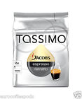 Tassimo Jacobs Espresso Ristretto Coffee 16 T-Discs / Servings