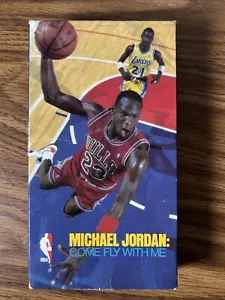 Michael Jordan Come Fly With Me - Betamax - Vintage NBA Chicago Bulls - Imagen 1 de 9