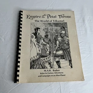 Empire of the Petal Throne M.A.R. Barker 1st Edtion Rulebook 1975 TSR - Picture 1 of 7