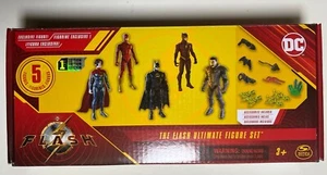 DC Comics The Flash Ultimate Figure Set Batman Supergirl 5 Action Figures ~NEW - Picture 1 of 6