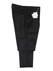 Brunello Cucinelli Men's Pants Size 38 / 54 Black Wool Pleated Leisure Fit- $945 - Picture 1 of 4