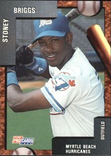 1992 Myrtle Beach Hurricanes Fleer/ProCards #2209 Stoney Briggs