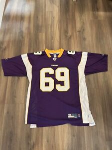 Reebok Minnesota Vikings NFL Jersey Men XL Allen 69 Purple