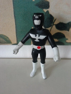 Action Figure Power Rangers nero vintage 90' - Immagine 1 di 3