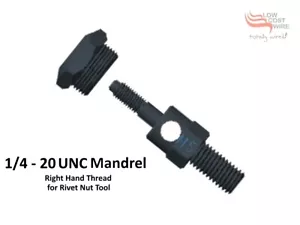 1/4"- 20 UNC IMPERIAL REPLACEMENT MANDREL FOR SAE OR METRIC HAND NUT RIVET GUN - Picture 1 of 3
