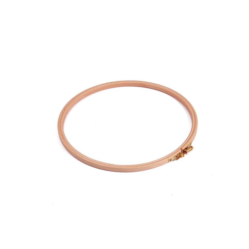 Elbesee Cross Stitch Wooden Embroidery Craft Hoops- Sizes 4" to 12" - Image 1 of 1