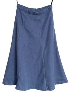 Vintage 1970s skirt size 12 Waist 24" boucle polyester length 25" British made - Picture 1 of 4