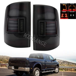 2PCS Smoked Tail Lights Brake Signal Lamp For Dodge Ram 1500 2500 2009-2018 - Picture 1 of 12
