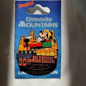 NWT Disneyland Celebrate the Mountains Big Thunder Mountain Trading Pin, LE - Picture 1 of 9