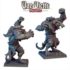 Miniaturas "Rat Ogre B" Vae Victis D&D Fantasy Mordheim Frostgrave Skaven resina - Imagen 1 de 1