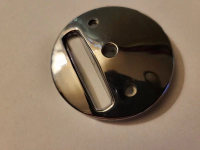 1957 Chevrolet Chevy Speedometer Center Odometer Bezel Chrome PN# 1584747 - Image 1 of 3