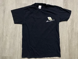 Vintage 1990’s 90s Mark Martin Right on Track NASCAR t shirt Black Size Medium - Picture 1 of 11