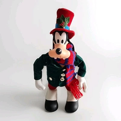 De colección 1998 | Disney Santa's Best - Adorno animado EZ Light Goofy | Difícil de encontrar Raro Foto 1 de 4