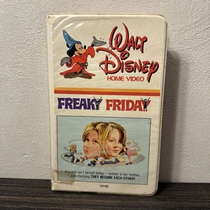 1976 Disney Freaky Friday VHS White Original Cover Art Work - Imagen 1 de 12