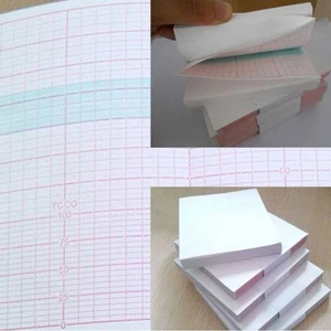 5 SZTUK Papier do drukarki termicznej do monitora płodu CONTEC CMS800G CMS800F 112MM * 100MM - Zdjęcie 1 z 4