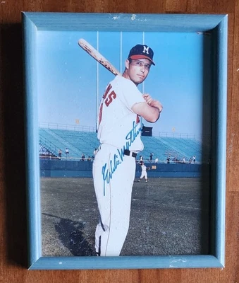 Eddie Mathews Autographed Photo - Image 1 of 2