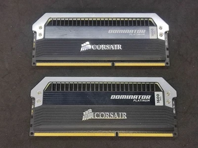 CORSAIR DOMINATOR PLATINUM DDR3 1600 8GB (4GBx2) PC3-12800 Desktop RAM - Image 1 of 4
