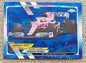 2021 Topps Chrome F1 Sapphire Sergio Perez #169 Checo Perez Formula 1 - Picture 1 of 2