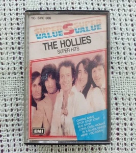 The Hollies : Super Hits ( Cassette Tape ) - Picture 1 of 5