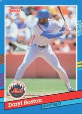 1991 Donruss Baseball Daryl Boston New York Mets #210