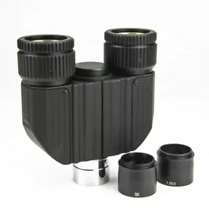 1.25" Monocular to Binocular Adapter Astronomical Binocular Viewer Head - Picture 1 of 11