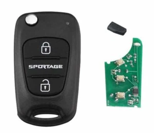 Für Kia Sportage Schlüssel Sender Klappschlüssel 434Mhz Funk Sendeeinheit A382 - Picture 1 of 4