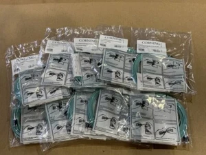 10x CORNING LWL-Verbindungskabel Patchkabel 050502T5Z20010M LC-LC Duplex 10M - Afbeelding 1 van 3