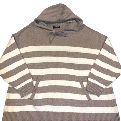 Suéter Pullover Lane Bryant Con Capucha Para Mujer Talla 26/28 Tostado Crema -NUEVO SIN ETIQUETAS Foto 1 de 4