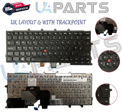 UA PARTS Per Lenovo ThinkPad X240 X240S X250 X260 X270 X230S tastiera laptop layout Regno Unito