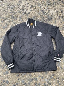 Undefeated UNDFTD Black Varsity Jacket Size Large Black - Picture 1 of 11