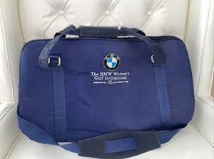 BMW Golf Travel Bag Invitational Cobra Padded Duffle Bag Lightweight Clean Blue - Picture 1 of 17