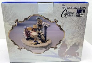 1994 Harley Davidson Holiday Rural Delivery Porcelain Figurine 99423-94Z - Picture 1 of 7