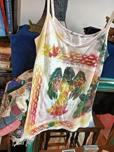 Damengröße 14 Angelic Higher Schutzengel Regenbogen Queer Okkult Weste - Bild 1 von 7