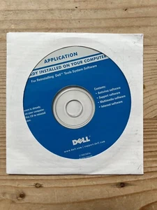 Dell Tools CD - Application - Reinstalling Dell Tools System Software - Picture 1 of 2