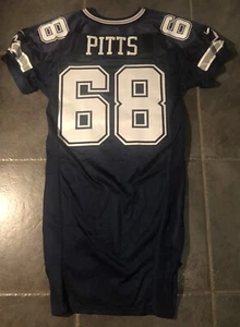 Dallas Cowboys Game Issue Pitts Jahr 2000 Trikot mit Tom Landry Hut Patch Gr.48 - Bild 1 von 9