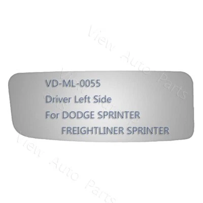 Espejo de vidrio convexo para conductor lado izquierdo Dodge Freightliner Sprinter 2500/3500 Foto 1 de 4