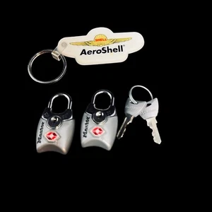 Paar TSA Master gleichschließend Vorhängeschloss für Gepäck - Silber (4746) - Bild 1 von 2