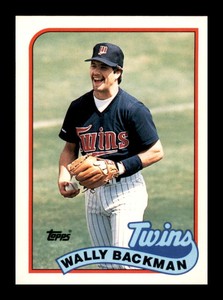 1989 Topps Traded Wally Backman #5T Twins