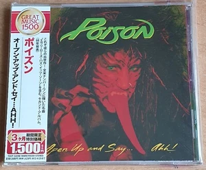 Poison - Open Up And Say ...Ahh!, Original Japan CD, OBI-Strip, TOCP-54398 - Bild 1 von 2