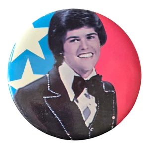 Vintage 1970S Donny Osmond Pinback Button Pin Retro - Picture 1 of 5