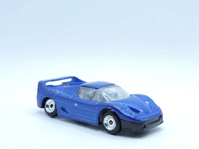 Golden Wheel Diecast 0124-2  Ferrari Blue F50 Model RARE 1/64 Scale Used Loose - Image 1 of 4