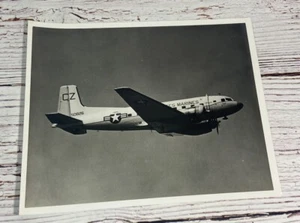 VTG Douglas C-117D Marine Corps, Cherry Point, N.C. 1968 B&W 8” x 9.75” - Picture 1 of 5