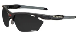OCCHIALE SPORTIVO XFUN GLASSES XF01 NERO OPACO-LENTE POLARIZZATA - Picture 1 of 1