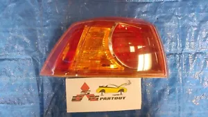 08-15 Mitsubishi Evolution X Left Tail Light Outer Lamp Taillight stock#R - Bild 1 von 3