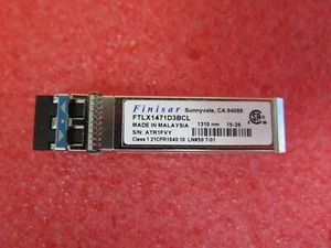 Finisar FTLX1471D3BCL SFP+10GBase LR 10Km 1310nm Transceiver - Picture 1 of 1