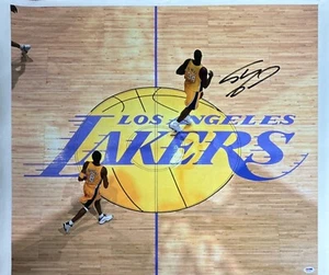 Shaquille O'Neal Signed 24x30 Canvas Lakers PSA 7A66908 - Picture 1 of 2