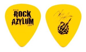 Rock Azylum Promotional Yellow Guitar Pick